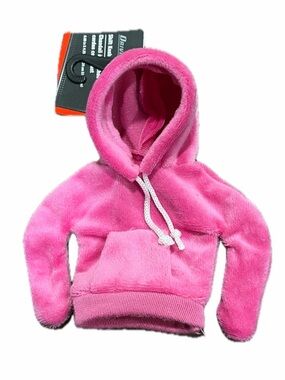 NWT Shift Knob Novelty Plush Pink Hoodie